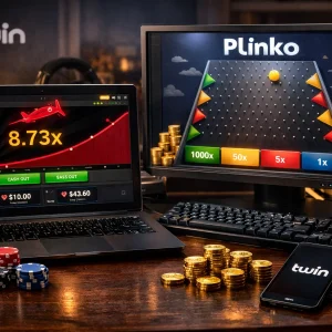 Twin Casino crash gry Aviator i Plinko