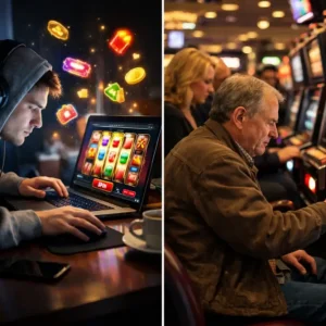 Psychologia slotów online i kasyn naziemnych