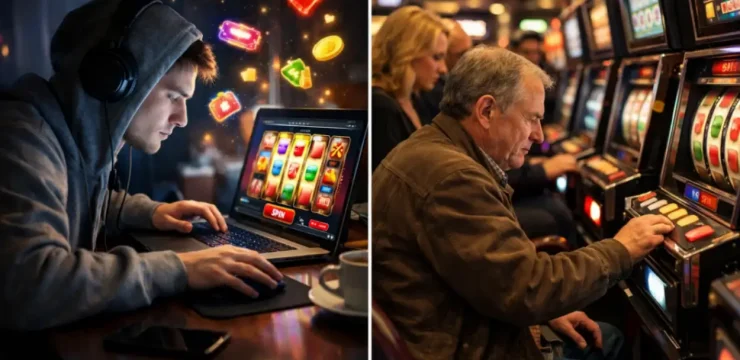 Psychologia gracza: czym różnią się sloty online od kasyn naziemnych - 1